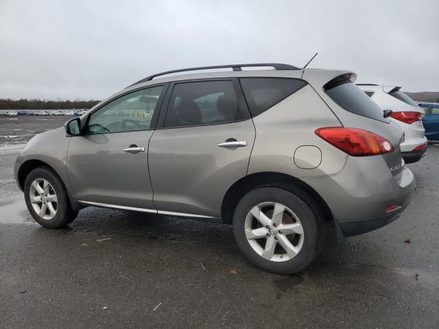 JN8AZ18W99W146646 - 2009 NISSAN MURANO S SILVER photo 2