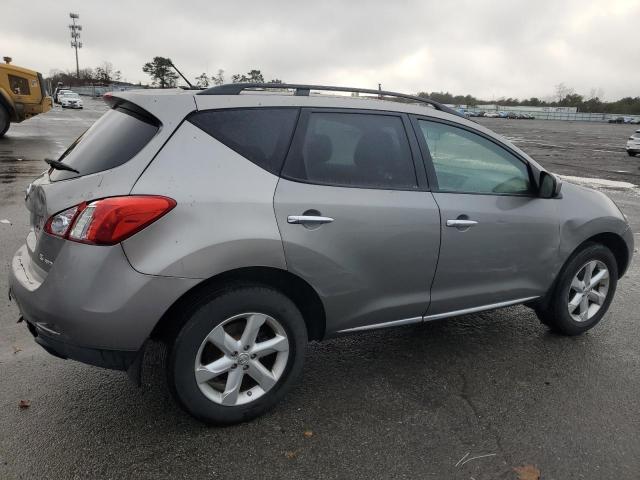 JN8AZ18W99W146646 - 2009 NISSAN MURANO S SILVER photo 3