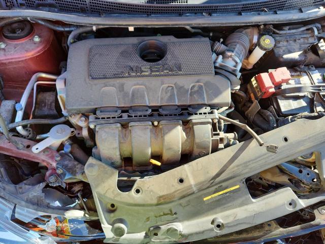 3N1AB7AP0JY219506 - 2018 NISSAN SENTRA S წითელი ფოტო 11