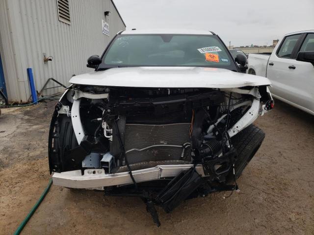 1FM5K8AB3MGB46903 - 2021 FORD EXPLORER POLICE INTERCEPTOR Weiß Foto 5