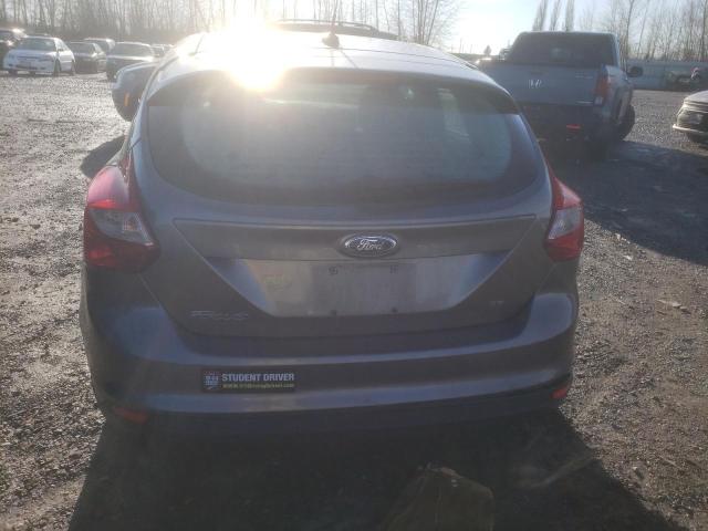 1FADP3K2XEL170374 - 2014 FORD FOCUS SE GRAY photo 6