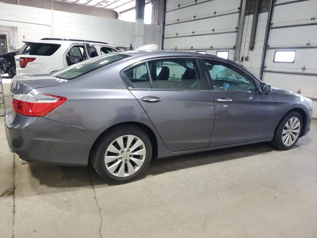 1HGCR2F86EA294471 - 2014 HONDA ACCORD EXL GRAY photo 3
