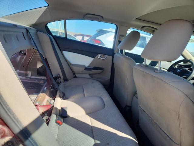 2HGFB2F80FH529435 - 2015 HONDA CIVIC EX 勃艮第红 照片 10