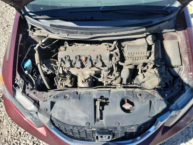 2HGFB2F80FH529435 - 2015 HONDA CIVIC EX 勃艮第红 照片 11