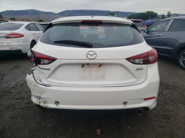 JM1BN1K72H1130409 - 2017 MAZDA 3 SPORT WHITE photo 6