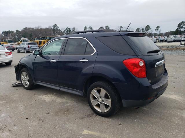 2GNALBEK7F1170300 - 2015 CHEVROLET EQUINOX LT BLUE photo 2