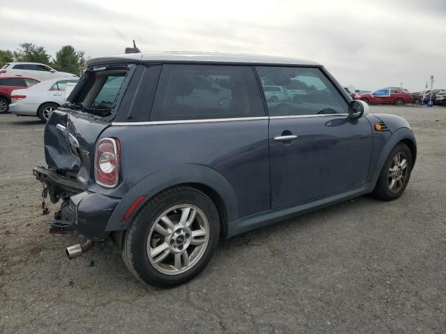 WMWSU3C55DT681229 - 2013 MINI COOPER BLUE photo 3