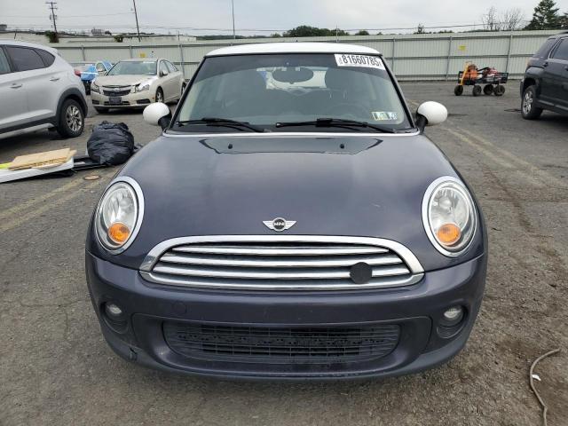 WMWSU3C55DT681229 - 2013 MINI COOPER BLUE photo 5