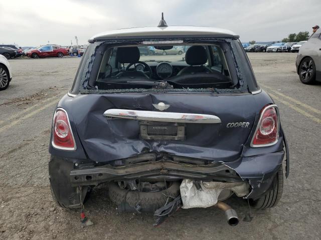 WMWSU3C55DT681229 - 2013 MINI COOPER BLUE photo 6