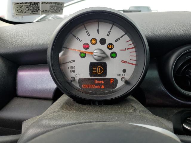 WMWSU3C55DT681229 - 2013 MINI COOPER BLUE photo 9