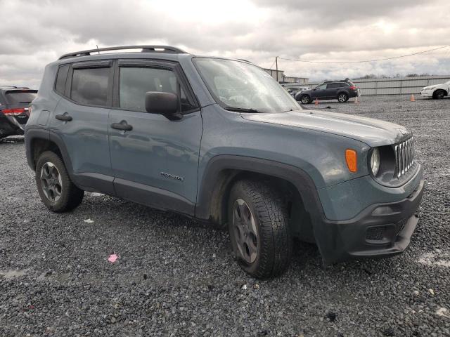 ZACCJBAB7HPG28925 - 2017 JEEP RENEGADE SPORT TEAL photo 4