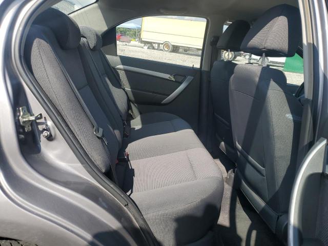 KL1TD5DE5BB195483 - 2011 CHEVROLET AVEO LS ნაცრისფერი ფოტო 10