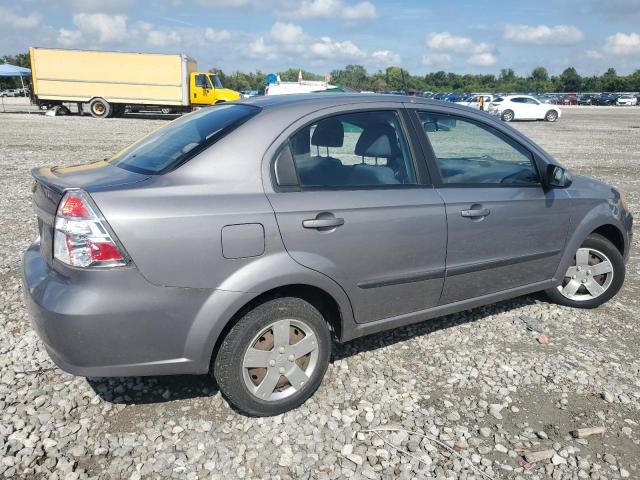 KL1TD5DE5BB195483 - 2011 CHEVROLET AVEO LS ნაცრისფერი ფოტო 3