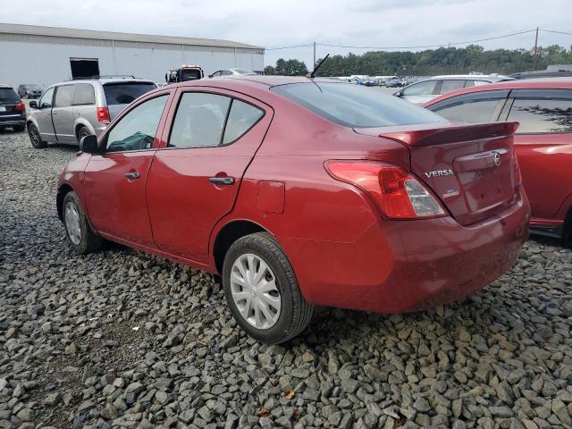 3N1CN7AP6DL850827 - 2013 NISSAN VERSA S RED photo 2