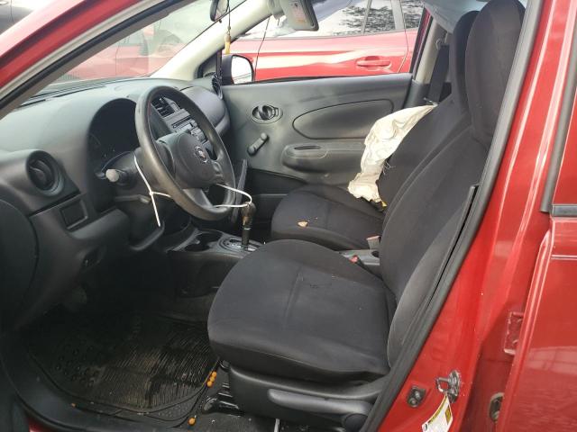 3N1CN7AP6DL850827 - 2013 NISSAN VERSA S RED photo 7