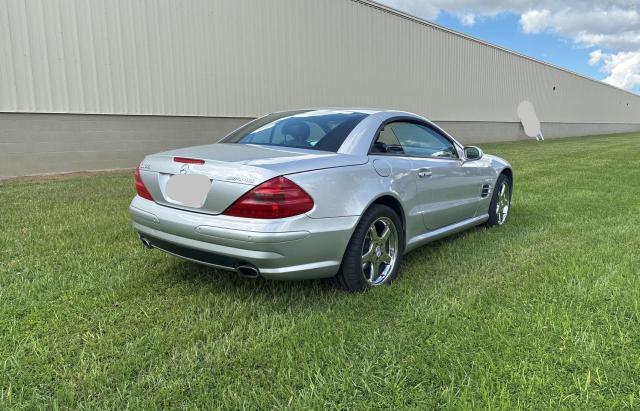 WDBSK75F03F029314 - 2003 MERZ SL 500R SILVER photo 4