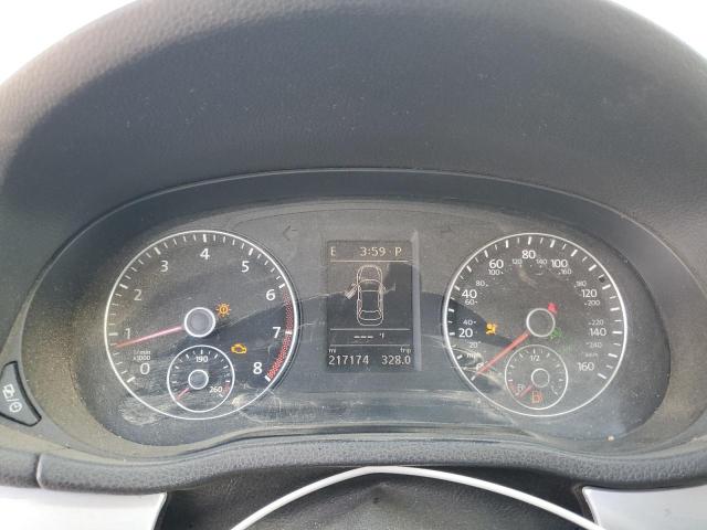 1VWBP7A31DC124138 - 2013 VOLKSWAGEN PASSAT SE رمادي صورة 9