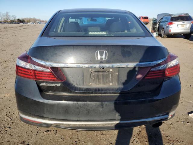 1HGCR2F38HA258452 - 2017 HONDA ACCORD LX BLACK photo 6