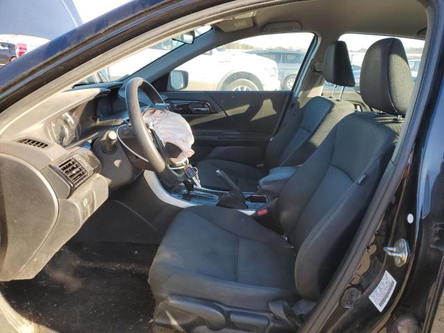 1HGCR2F38HA258452 - 2017 HONDA ACCORD LX BLACK photo 7