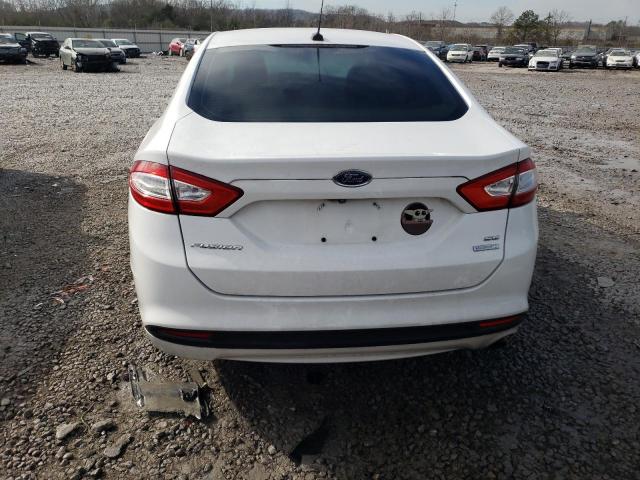 3FA6P0HD6FR188969 - 2015 FORD FUSION SE WHITE photo 6