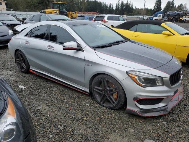 WDDSJ5CB4EN102921 - 2014 MERCEDES-BENZ CLA 45 AMG SILVER photo 4