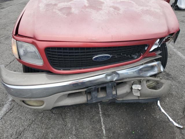 1FMRU17LX2LA28516 - 2002 FORD EXPEDITION EDDIE BAUER 红色 照片 12