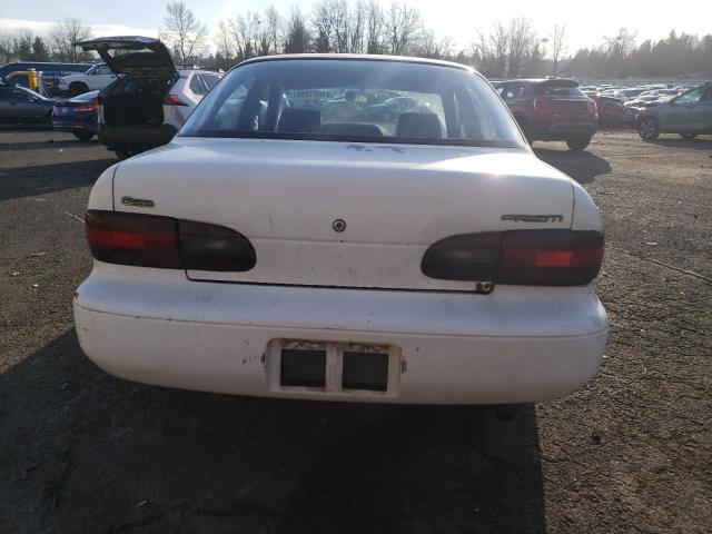 1Y1SK5267VZ448736 - 1997 GEO PRIZM BASE თეთრი ფოტო 6