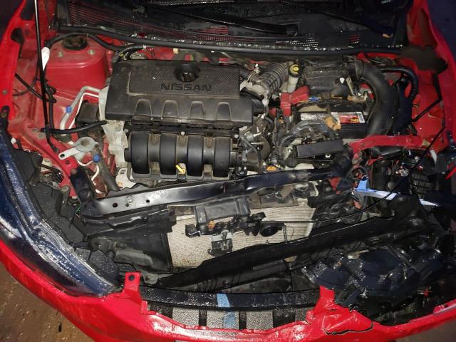 3N1AB7AP4GL680102 - 2016 NISSAN SENTRA S RED photo 11