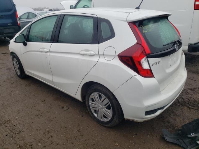 3HGGK5H47JM732896 - 2018 HONDA FIT LX WHITE photo 2