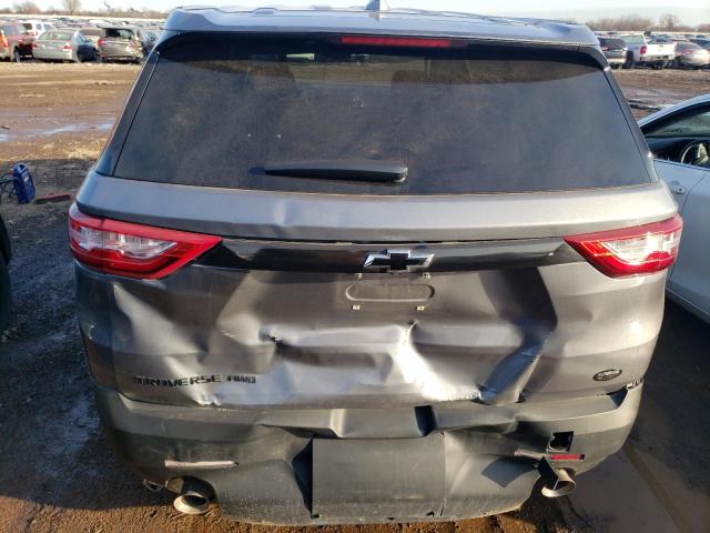 1GNEVFKW6MJ142131 - 2021 CHEVROLET TRAVERSE LS GRAY photo 6