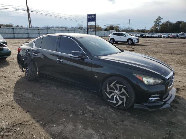 JN1BV7AR1EM705070 - 2014 INFINITI Q50 BASE BLACK photo 4