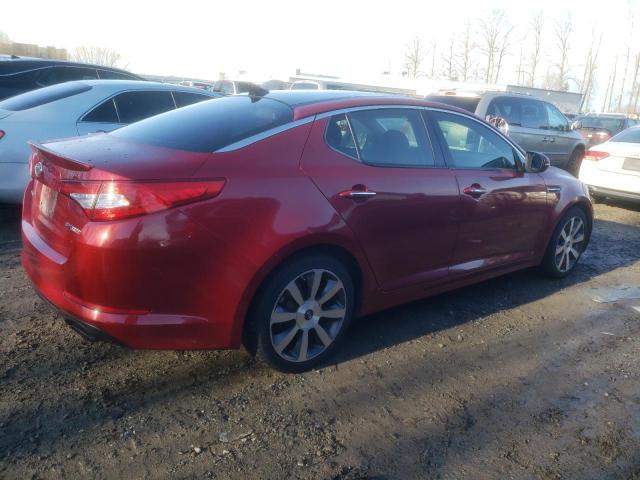 5XXGR4A62CG004892 - 2012 KIA OPTIMA SX RED photo 3