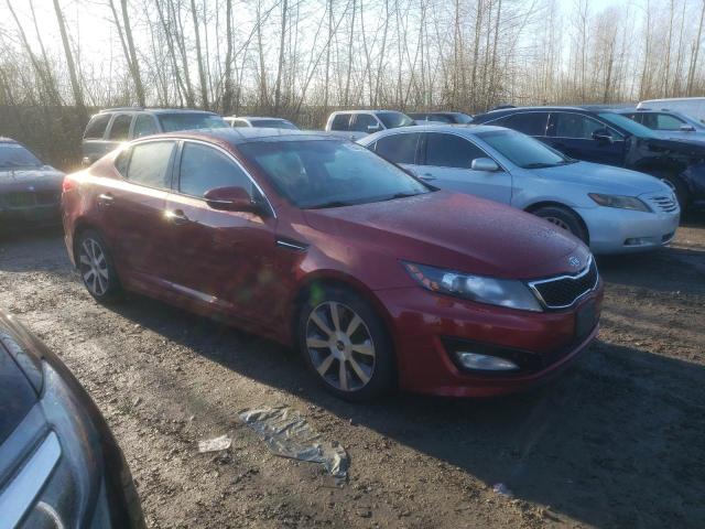 5XXGR4A62CG004892 - 2012 KIA OPTIMA SX RED photo 4