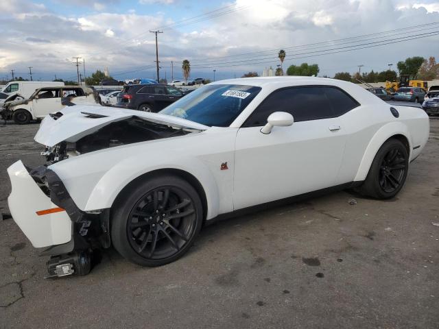 2C3CDZFJ9PH546165 - 2023 DODGE CHALLENGER R/T SCAT PACK WHITE photo 1