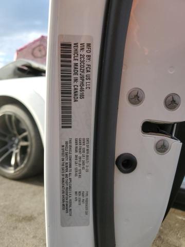 2C3CDZFJ9PH546165 - 2023 DODGE CHALLENGER R/T SCAT PACK WHITE photo 12