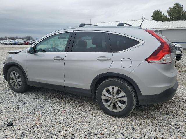 2HKRM3H70EH560948 - 2014 HONDA CR-V EXL SILVER photo 2