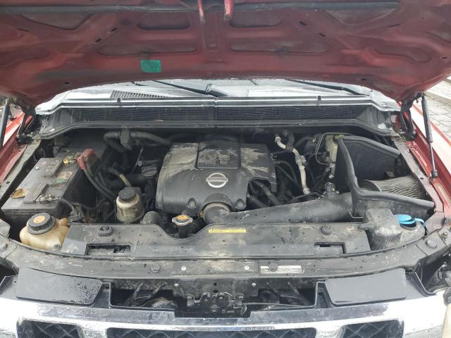 1N6AA0EC7EN502824 - 2014 NISSAN TITAN S 红色 照片 11