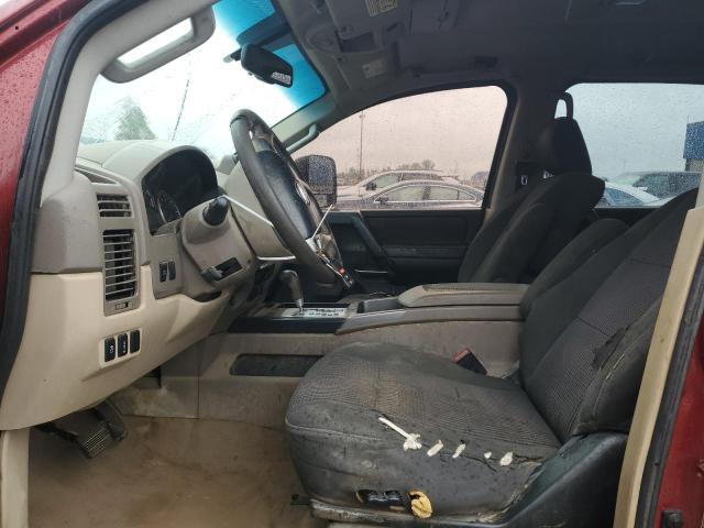 1N6AA0EC7EN502824 - 2014 NISSAN TITAN S 红色 照片 7