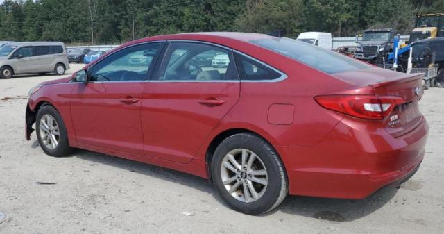5NPE24AF0HH491792 - 2017 HYUNDAI SONATA SE Kırmızı fotoğraf 2