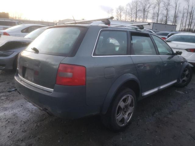 WAUYP54B41N112146 - 2001 AUDI ALLROAD GREEN photo 3