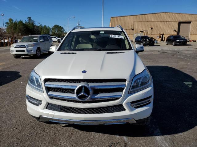 4JGDF7CE0EA322036 - 2014 MERCEDES-BENZ GL 450 4MATIC WHITE photo 5