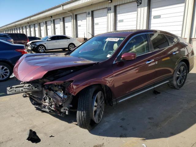 5J6TF2H55EL000325 - 2014 HONDA CROSSTOUR EXL მუქწითელი ფოტო 1
