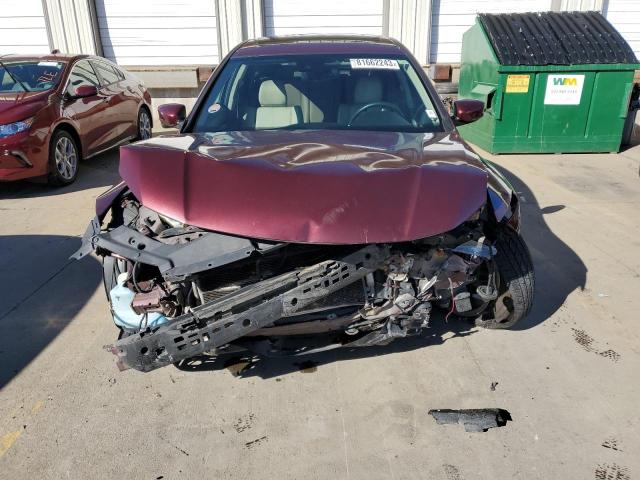 5J6TF2H55EL000325 - 2014 HONDA CROSSTOUR EXL მუქწითელი ფოტო 5