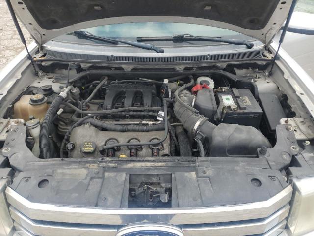 2FMGK5CC8BBD13371 - 2011 FORD FLEX SEL SILVER photo 11