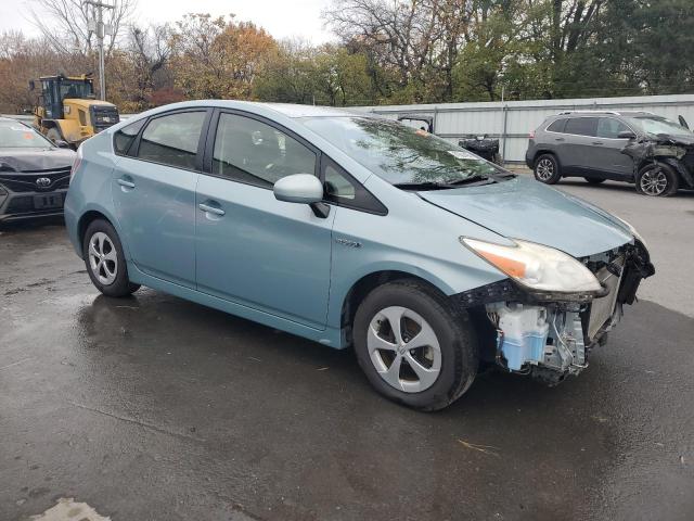 JTDKN3DU5D1695889 - 2013 TOYOTA PRIUS BLUE photo 4