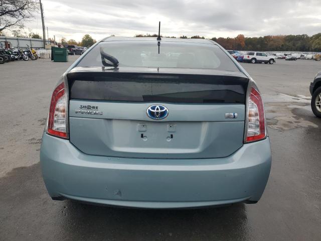JTDKN3DU5D1695889 - 2013 TOYOTA PRIUS BLUE photo 6