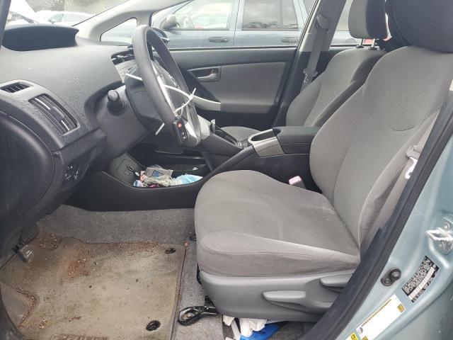 JTDKN3DU5D1695889 - 2013 TOYOTA PRIUS BLUE photo 7