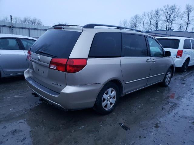 5TDZA23C94S220293 - 2004 TOYOTA SIENNA CE TAN photo 3