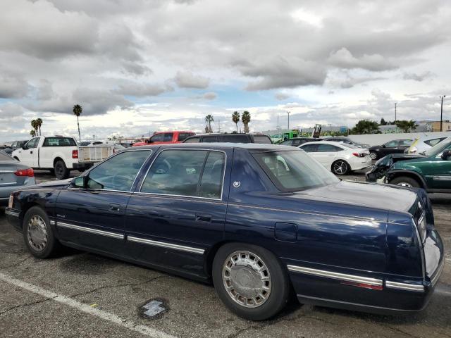 1G6KD54Y0XU737490 - 1999 CADILLAC DEVILLE BLUE photo 2