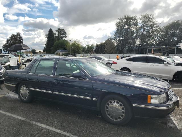 1G6KD54Y0XU737490 - 1999 CADILLAC DEVILLE BLUE photo 4